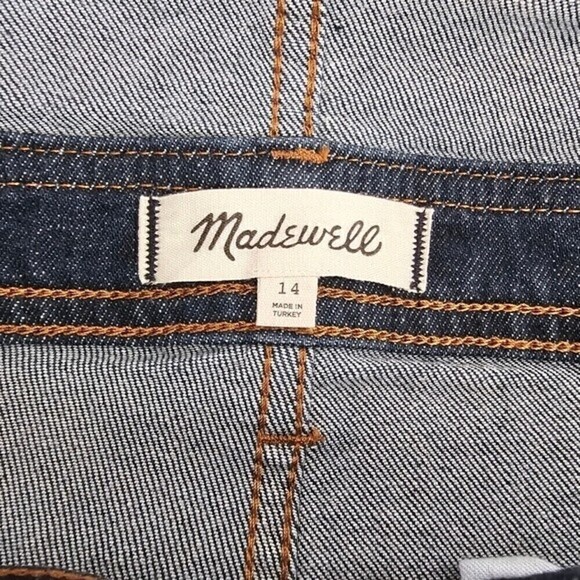 New! Madewell The Perfect Vintage Flare Overall in Haskins Wash - Picture 8 of 11